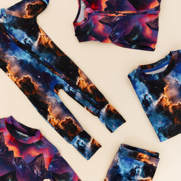 Flat Lay of Bronze Moon Clothing Co.'s Take Up Space Collection