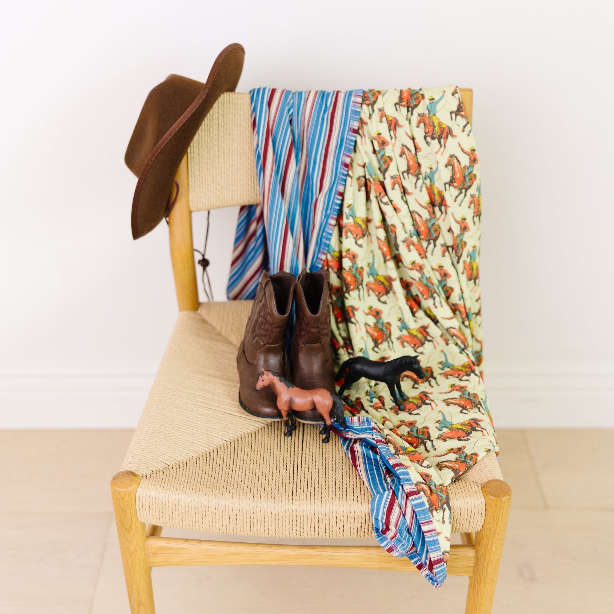 Cowpoke + Old Timer- Bamboo Blanket