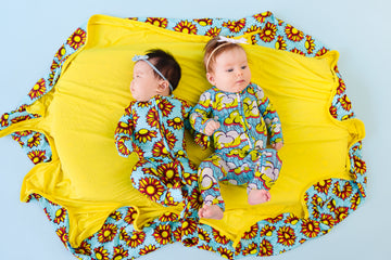 Sunny Side Up- Reversible Blanket